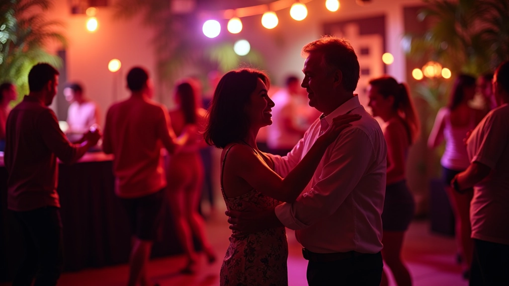 Latin rhythm dance night in Portimão
